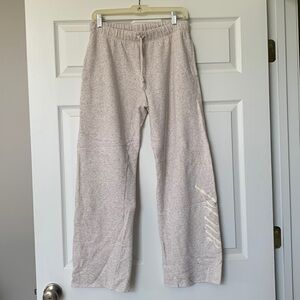 VS Pink wide leg sweat pants